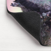 ハミングバード写真の口 マウスパッド (コーナー)