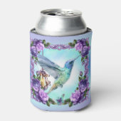 ハミングバード及びバラカスタムクーラーボックス 缶クーラー (缶正面)
