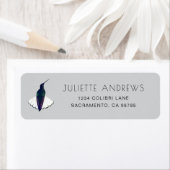 ハミングバード差出人住所ラベル ラベル (インサイチュ)