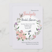 ハミングバード招待状 招待状 (正面/裏面)