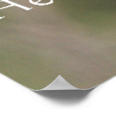 ハミングバード私たちはイエスプリントに受け入れられる ポスター (角)