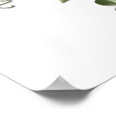 ハミングバード花2プリント ポスター (角)