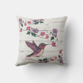 ハミングバード装飾用クッション クッション (裏面)