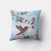 ハミングバード装飾用クッション クッション (裏面)