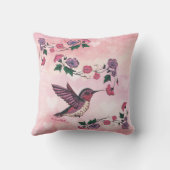 ハミングバード装飾用クッション クッション (裏面)