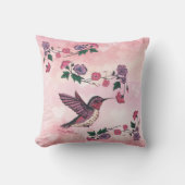 ハミングバード装飾用クッション クッション (正面)
