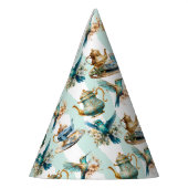 ハミングバード誕生日ティーパーティー パーティーハット (左)