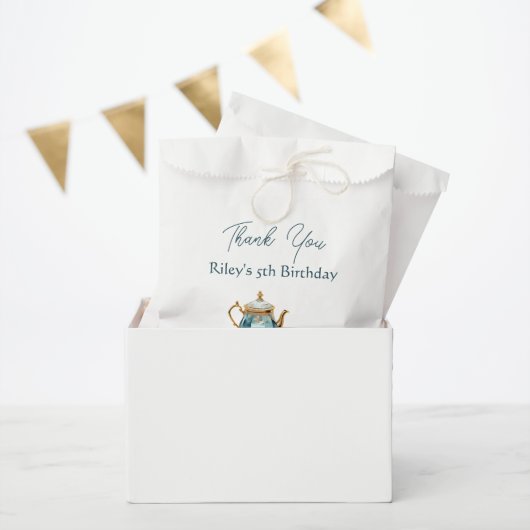 ハミングバード誕生日ティーパーティー フェイバーバッグ (パーティー)