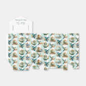 ハミングバード誕生日ティーパーティー フェイバーボックス (折り畳みなし)