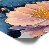 ハミングバード風光明媚な南西部の夜 ポスター (角)