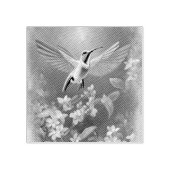 ハミングバード飛行 ラバースタンプ (インプリント)