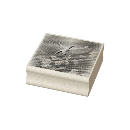 ハミングバード飛行 ラバースタンプ (スタンプ)