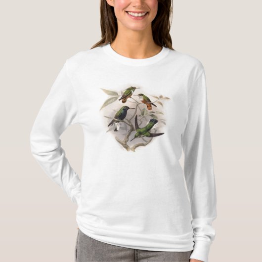 ハミングバード飛行 Tシャツ (正面)