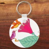 ハミングバード1 キーホルダー (正面)