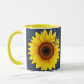 ハミングバード&ひまわり マグカップ (左)