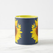 ハミングバード&ひまわり マグカップ (中央)