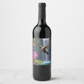 ハミングバード・ウォーターフォール・パーク ワインラベル (正面)