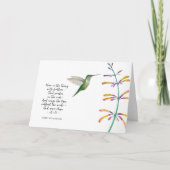 ハミングバード カード (正面)