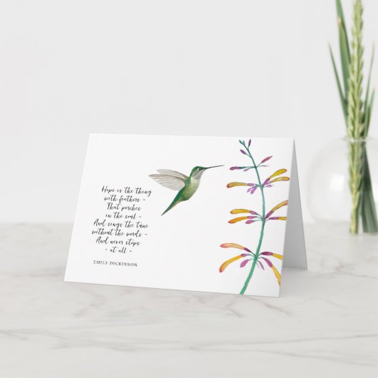 ハミングバード カード (正面)