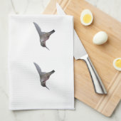 ハミングバード キッチンタオル (四つ折り)