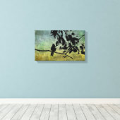 ハミングバード キャンバスプリント (インサイチュ (ウッドフロア))