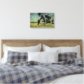 ハミングバード キャンバスプリント (インサイチュ (寝室))