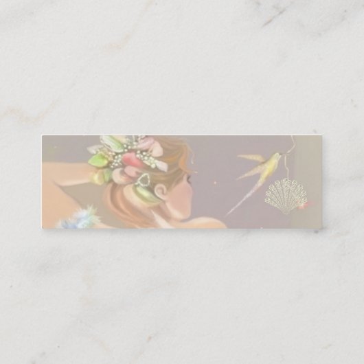 ハミングバード スキニー名刺 (裏面)