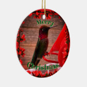 ハミングバード セラミックオーナメント (右)