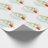 ハミングバード ティーパーティー 愛が育まれる ラッピングペーパー (角)