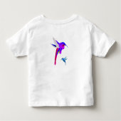 ハミングバード トドラーTシャツ (裏面)