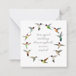 ハミングバード ノートカード