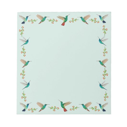 ハミングバード ノートパッド (正面)