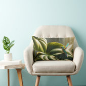 ハミングバード&ハウスプラント装飾用クッション ランバークッション (椅子)