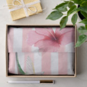 ハミングバード。ピンクと白。 薄葉紙 (ギフト)