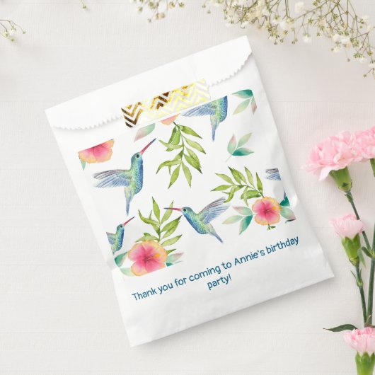 ハミングバード フェイバーバッグ (封をした状態)