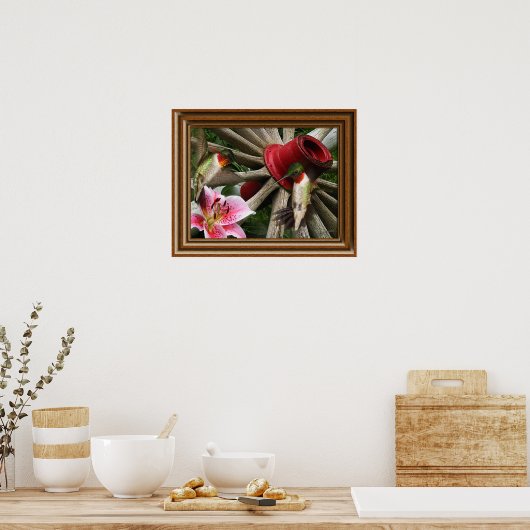 ハミングバード ポスター (キッチン)