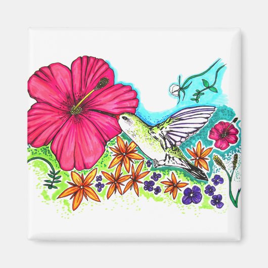 ハミングバード マグネット (正面)