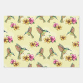 ハミングバード ラッピングペーパーシート (正面3)