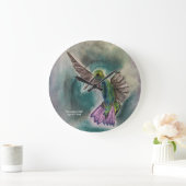 ハミングバード ラージ壁時計 (ホーム)