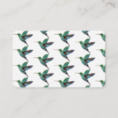 ハミングバード 名刺 (裏面)