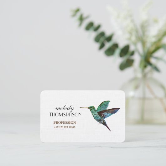 ハミングバード 名刺 (スタンド正面)