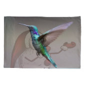 ハミングバード 枕カバー (裏面)