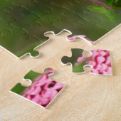 ハミングバード《植物》百日草フラワーズガーデン ジグソーパズル (側面)