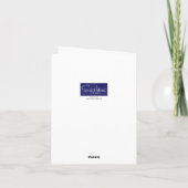 ハミングバード Sympathy お礼のカード サンキューカード (裏面)