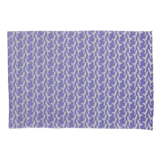 ハミングバードI 枕カバー (正面)