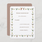 ハミングバードRSVP (正面/裏面)