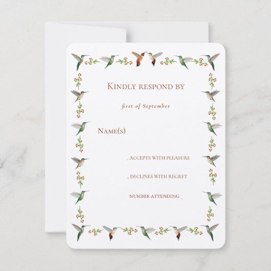 ハミングバードRSVP (正面)