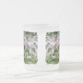 ハミングバ澄んードウィングモスオンモナルダ フロストグラスマグカップ (中央)