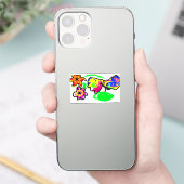 ハミングバ結婚ーズ シール (スマートフォン)