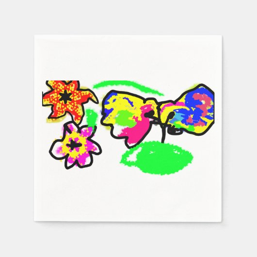 ハミングバ結婚ーズ スタンダードカクテルナプキン (正面)